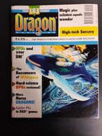 Dragon Magazine 183 UK (Dungeons & Dragons), Vijf spelers of meer, Gebruikt, Ophalen of Verzenden, Roleplay