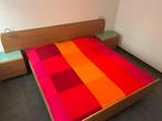 Slaapkamer tweepersoons, dubbel bed, Autres dimensions, Deux personnes, Brun, Autres dimensions
