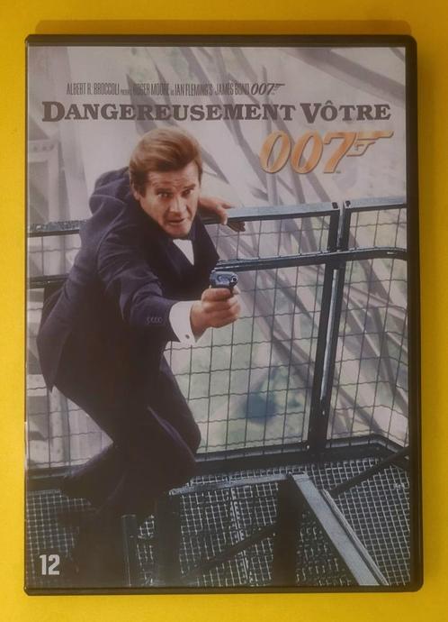 DVD du film Dangereusement vôtre - James Bond - 007  V2, Cd's en Dvd's, Dvd's | Actie, Zo goed als nieuw, Actie, Alle leeftijden