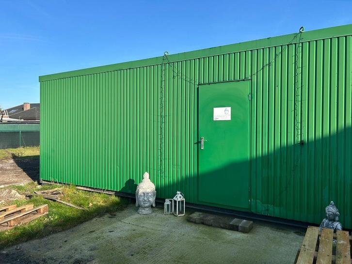 Bureelcontainer/woonunit/…., Articles professionnels, Machines & Construction | Abris de chantier & Conteneurs, Enlèvement