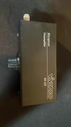 VIVANCO MA 222 Microphone preamplifier, Audio, Tv en Foto, Professionele apparaten, Ophalen, Zo goed als nieuw