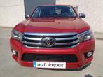 TOYOTA HILUX 2.4D 4X4 TIPTRONIC..29950 NETO EXPORT, Autos, Toyota, Rouge, Achat, Entreprise, Carnet d'entretien