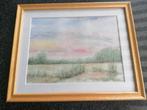 Aquarel Rik Maes 96, Antiek en Kunst, Ophalen