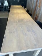 Houten tafel, Huis en Inrichting, Tafels | Eettafels, 200 cm of meer, 50 tot 100 cm, Gebruikt, Rechthoekig