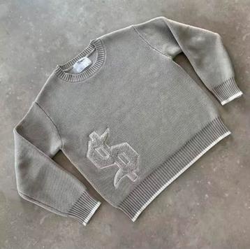 y2k streetwear trui - grijs - maat XS/S beschikbaar voor biedingen