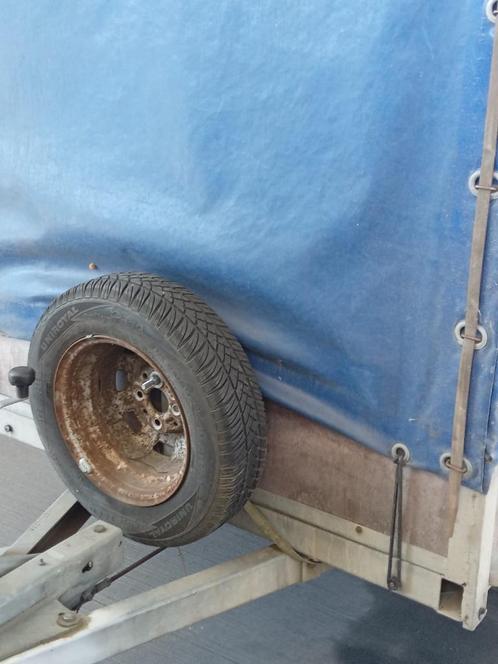 Bachee 750 kg geremde aanhanger, Auto diversen, Aanhangers en Bagagewagens, Gebruikt, Ophalen