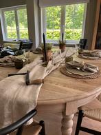 Table de salle à manger Flamant Home Interiors, Maison & Meubles, Comme neuf, Chêne, Ovale, 50 à 100 cm