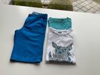 Bermuda + 2 t-shirts, Kinderen en Baby's, Kinderkleding | Maat 140, Gebruikt, Ophalen of Verzenden, Broek