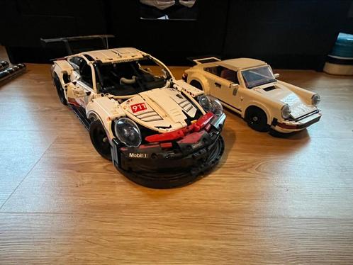 lego porsche 42096 10295, Hobby en Vrije tijd, Modelbouw | Radiografisch | Auto's, Zo goed als nieuw, Ophalen of Verzenden