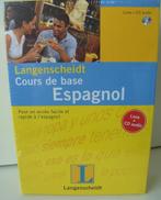 Cours d'espagnol de base à Langenscheidt, Livres, Envoi, Neuf