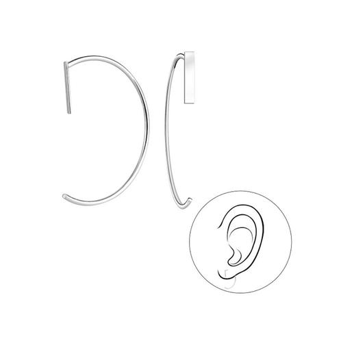 Tige de câlin d'oreille en argent, Bijoux, Sacs & Beauté, Boucles d'oreilles, Neuf, Argent, Argent, Enlèvement ou Envoi
