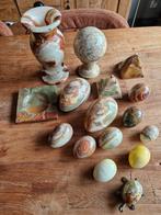 Lot verzameling van Onyx items, Antiek en Kunst, Curiosa en Brocante, Ophalen of Verzenden