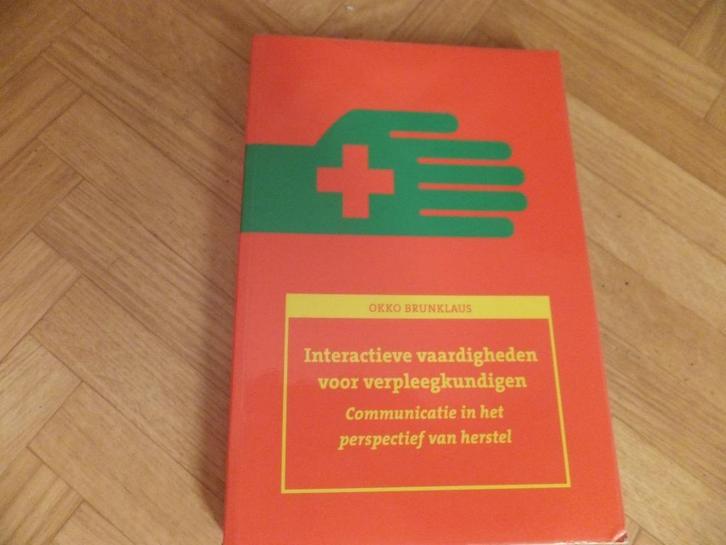 boek interactieve vaardigheden voor verpleegkundigen, Boeken, Studieboeken en Cursussen, Ophalen of Verzenden