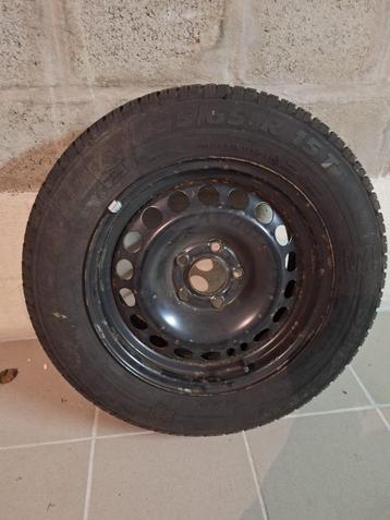Winterbanden op velg, Auto-onderdelen, Banden en Velgen, Ophalen, Gebruikt, Banden en Velgen, Winterbanden