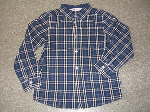 Jongenshemd met lange mouwen. Maat 122-128, Kinderen en Baby's, Kinderkleding | Maat 122, Zo goed als nieuw, Jongen, Overhemd of Blouse