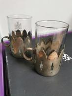 2 antieke zilveren tee kopjes, Antiek en Kunst, Ophalen of Verzenden