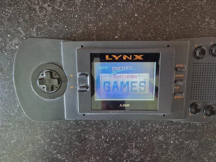 Atari Lynx Model 1 (1989), Games en Spelcomputers, Spelcomputers | Atari, Gebruikt, Atari Lynx, Zonder controller, Met games, Ophalen of Verzenden