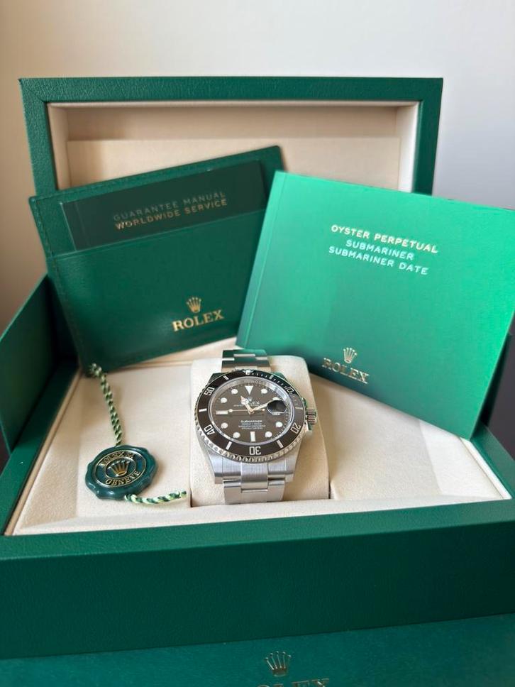 NIEUW: Rolex Submariner Date 126610LN - 09/2025 - Full set, Handtassen en Accessoires, Horloges | Heren, Nieuw, Polshorloge, Rolex