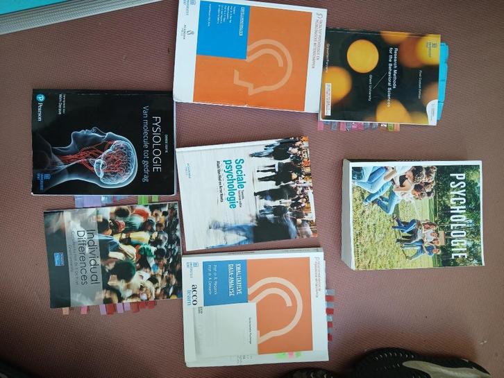 Psychologie eerste jaar Ugent studieboeken lage prijs, Boeken, Studieboeken en Cursussen, Ophalen of Verzenden