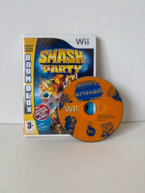 Wii Boom Blox Smash Party, Games en Spelcomputers, Games | Nintendo Wii, Zo goed als nieuw, Puzzel en Educatief, 1 speler, Vanaf 3 jaar