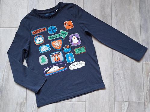 ★ M134 - Longsleeve snow zone, Kinderen en Baby's, Kinderkleding | Maat 134, Gebruikt, Jongen, Shirt of Longsleeve, Ophalen of Verzenden