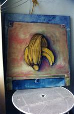 Jean-Marie Bytebier - Tafel met bananen, Antiek en Kunst, Kunst | Schilderijen | Modern, Ophalen