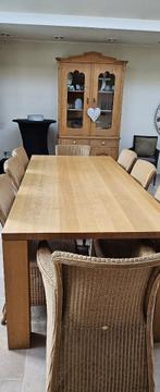 Tafel  + 8 stoelen Vincent Sheppard voor 500 €, Huis en Inrichting, Gebruikt, Ophalen