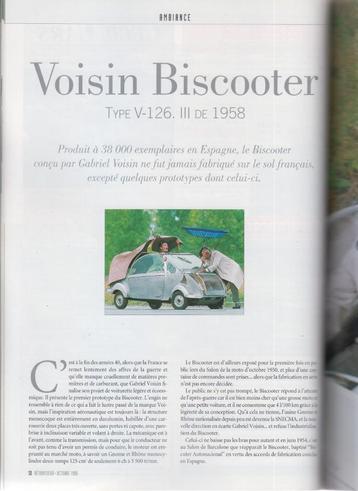 Voisin Biscooter microcarwagen Kleinwagen collectie beschikbaar voor biedingen
