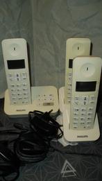 Vaste telefoon Philips set van 3 stuks, Telecommunicatie, Ophalen of Verzenden, Gebruikt, 3 handsets