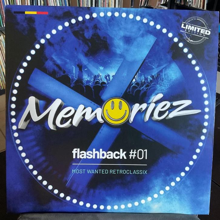 Complete reeks Memoriez Flashback# in MINT condition, Cd's en Dvd's, Vinyl | Dance en House, Nieuw in verpakking, Techno of Trance