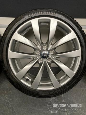 19” originele Volkswagen Passat velgen + banden 5x112 1K8 07 beschikbaar voor biedingen