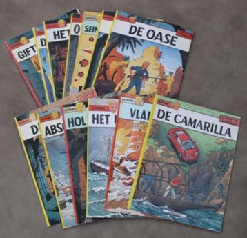 Lot van 13 strips uit de reeks "De Avonturen van Lefranc" beschikbaar voor biedingen