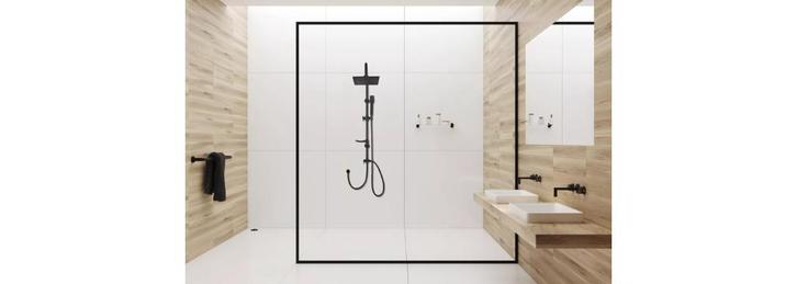 colonne de douche noir neuf, Doe-het-zelf en Bouw, Sanitair, Nieuw, Douche, Ophalen of Verzenden