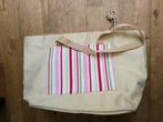 Uitvergrootbare shopper boodschappentas beige, Handtassen en Accessoires, Tassen | Damestassen, Ophalen of Verzenden, Zo goed als nieuw