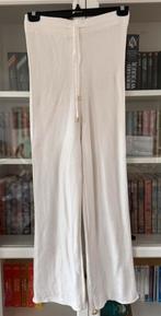 Pantalon cachemire William de Faye t.M, Enlèvement ou Envoi, Longs, Porté, Blanc