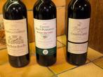 3  Franse feestwijnen 2005 samen voor 70€, Verzamelen, Wijnen, Frankrijk, Ophalen of Verzenden, Zo goed als nieuw, Rode wijn