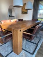 Eettafel 100 x 220 cm, Huis en Inrichting, Tafels | Eettafels, Ophalen, Zo goed als nieuw