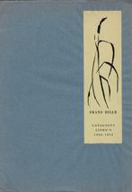 Catalogus van het lithografisch werk van Frans Dille,, Boeken, Ophalen of Verzenden, Gelezen