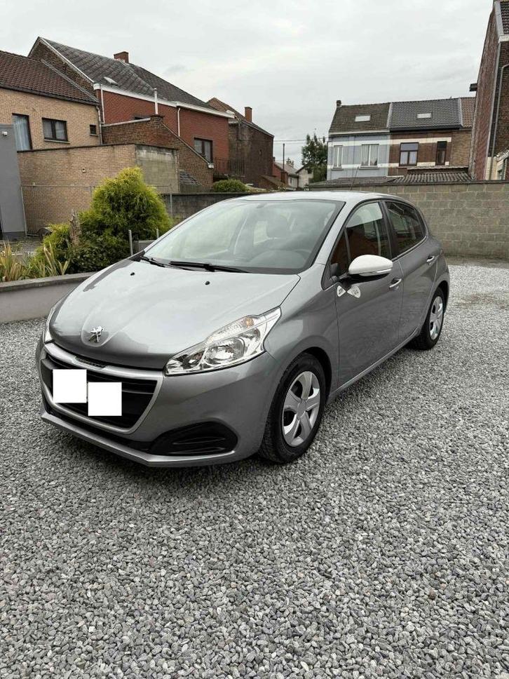 ✅PEUGEOT 208 LIKE EURO6 D 59500KM 1.2 ESS 50KW✅, Auto's, Peugeot, Particulier, Benzine, Euro 6, 6 deurs, Handgeschakeld, Zilver of Grijs
