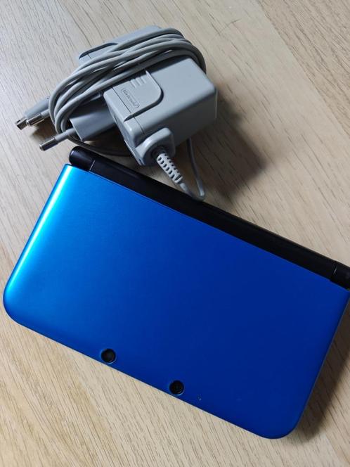 Nintendo 3DS XL Blue, Games en Spelcomputers, Spelcomputers | Nintendo 2DS en 3DS, Zo goed als nieuw, 3DS, Blauw, Ophalen of Verzenden