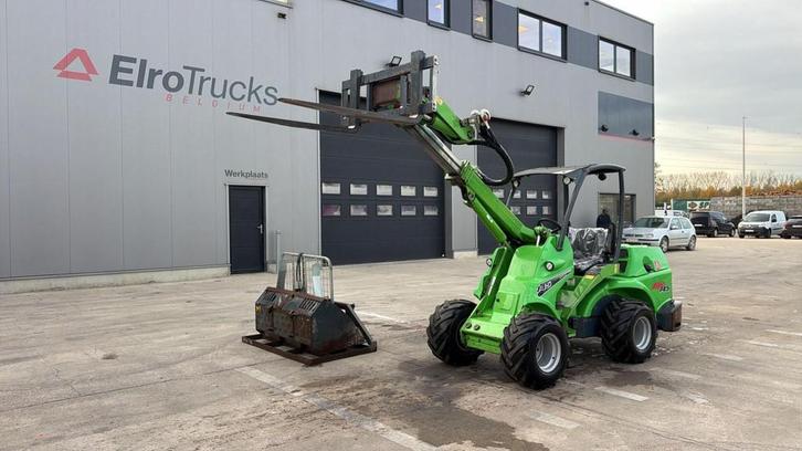 Avant 745 TDL (BELGIAN MACHINE / TOP CONDITION / 4X4 OPTIDRI, Zakelijke goederen, Machines en Bouw | Kranen en Graafmachines, Wiellader of Shovel