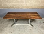 XL eettafel chroom teak Vintage Industrieel Spectrum Eames, Huis en Inrichting, Eames Gispen Knoll Spectrum Eames Vintage Industrieel