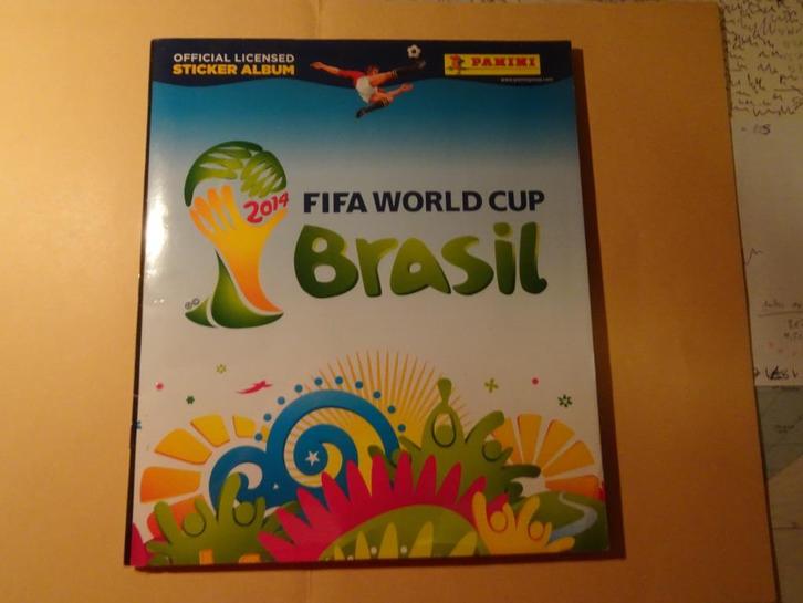 Album Panini - Voetbal FIFA WK Brazilië 2014 -, Hobby en Vrije tijd, Stickers en Plaatjes, Gebruikt, Meerdere stickers, Ophalen of Verzenden