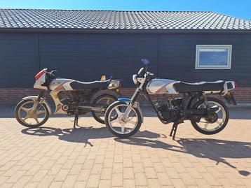 2x KTM oldtimer brommer schuurvondst 49cc 2-takt dapp Honda beschikbaar voor biedingen