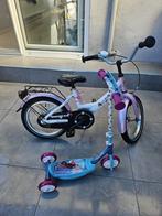 Meisjesfiets & Step, Fietsen en Brommers, Fietsen | Kinderfietsjes, Ophalen, Gebruikt