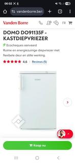 domo, Elektronische apparatuur, Vriezers en Diepvrieskisten, Ophalen, Nieuw