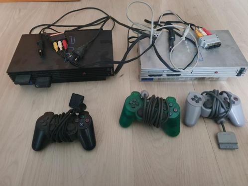 2 X SONY Playstation 2 consoles met verschillende spelen, Games en Spelcomputers, Spelcomputers | Sony PlayStation 2, Gebruikt