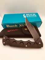 Buck XLTi Model No 560 BLACK 1993 Finger Groove Titanium NEW, Verzenden, Nieuw