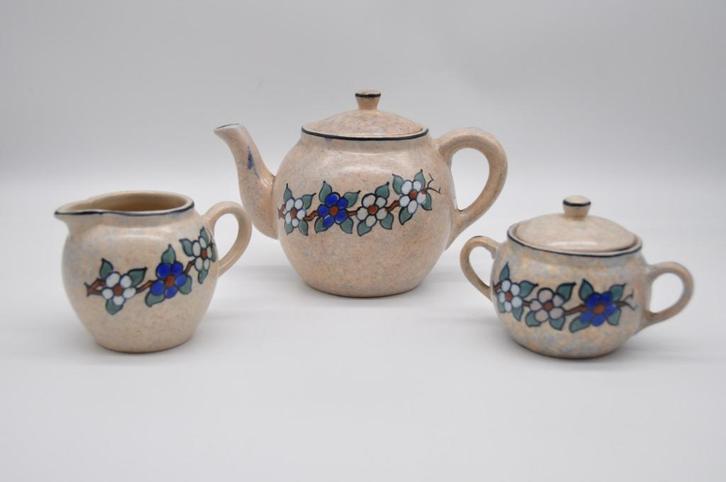 Thee of koffie setje - atelier A. Dubois - art deco, Antiek en Kunst, Antiek | Keramiek en Aardewerk, Ophalen of Verzenden