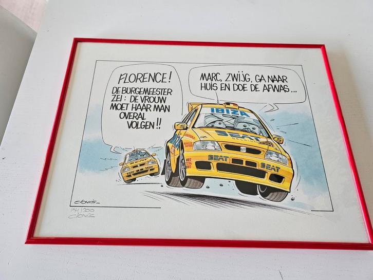 VISEUR Claude, beter bekend als Clovis (1946-2018), Collections, Personnages de BD, Comme neuf, Enlèvement ou Envoi